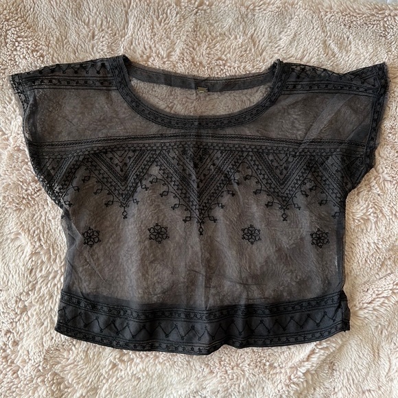 Free People Mesh Top - Picture 3 of 4